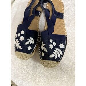 Seafarer Slingback Espadrilles  WaterTransition Shoes  Sea Star Beachwear Size 9